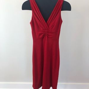 Banana Republic Women’s Red Midi Dress